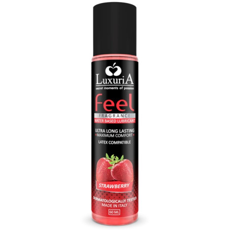 INTIMATELINE LUXURIA FEEL LUBRICANTE BASE AGUA FRESA 60 ML