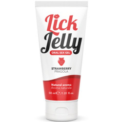 INTIMATELINE LICK JELLY LUBRICANTE FRESA 50 ML
