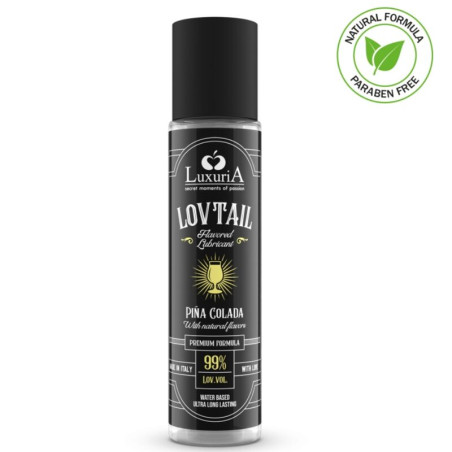 INTIMATELINE LUXURIA LOVTAIL LUBRICANTE BASE AGUA PINA COLADA 60 ML