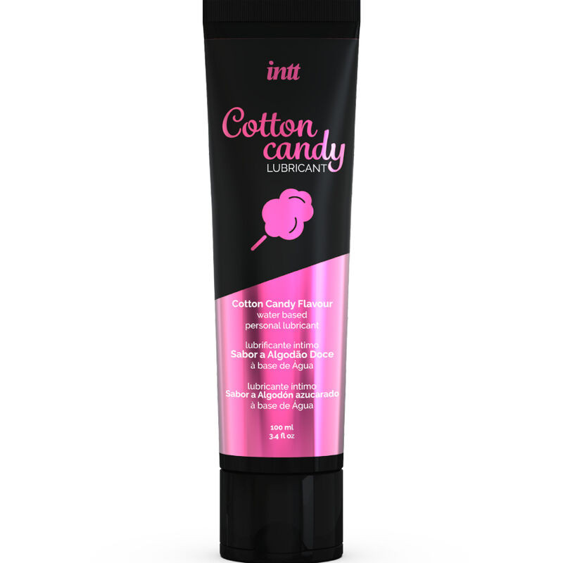 INTT LUBRICANTS LUBRICANTE INTIMO BASE AGUA DELICIOSO SABOR A ALGODON DULCE