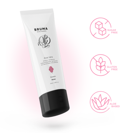 BRUMA GEL DESLIZANTE CON ALOE VERA SABOR A NUBE 100 ML
