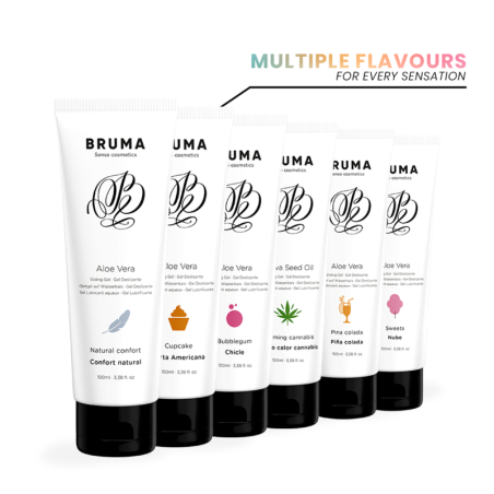 BRUMA GEL DESLIZANTE CON ALOE VERA SABOR A CHICLE 100 ML