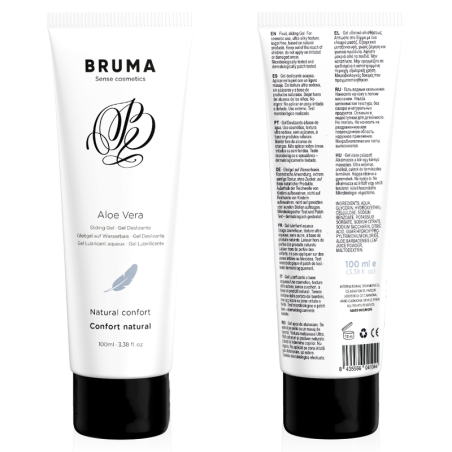 BRUMA GEL DESLIZANTE CON ALOE VERA CONFORT NATURAL 100 ML