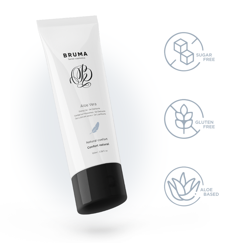 BRUMA GEL DESLIZANTE CON ALOE VERA CONFORT NATURAL 100 ML
