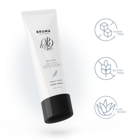 BRUMA GEL DESLIZANTE CON ALOE VERA CONFORT NATURAL 100 ML