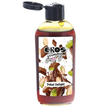 EROS LUBRICANTE YUMMY DUBAI DELIGHT PISTACHO Y CHOCOLATE 100 ML