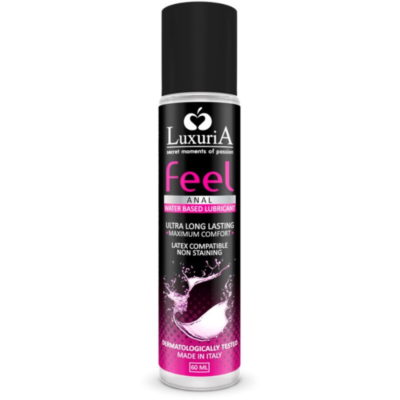 INTIMATELINE LUXURIA FEEL LUBRICANTE BASE AGUA ANAL 60 ML