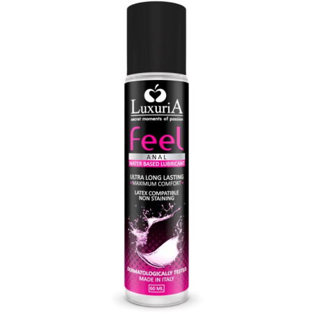 INTIMATELINE LUXURIA FEEL LUBRICANTE BASE AGUA ANAL 60 ML