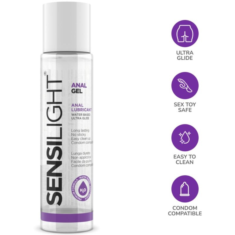 INTIMATELINE SENSILIGHT GEL ANAL DESLIZANTE 60 ML