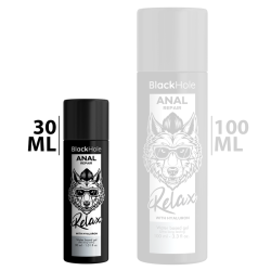 BLACK HOLE ANAL REPAIR BASE AGUA RELAX CON HYALURON 30 ML 2