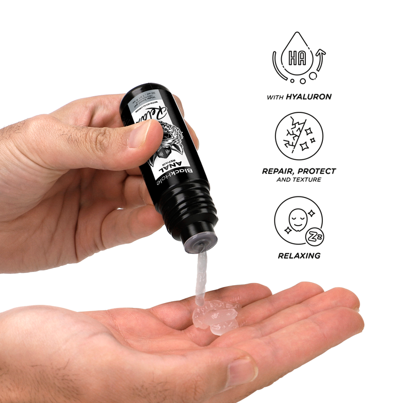 BLACK HOLE ANAL REPAIR BASE AGUA RELAX CON HYALURON 30 ML