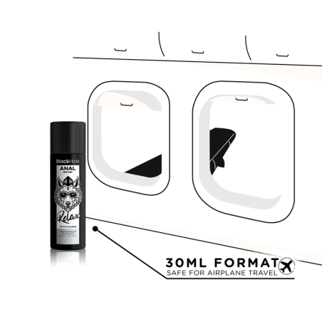 BLACK HOLE ANAL REPAIR BASE AGUA RELAX CON HYALURON 30 ML