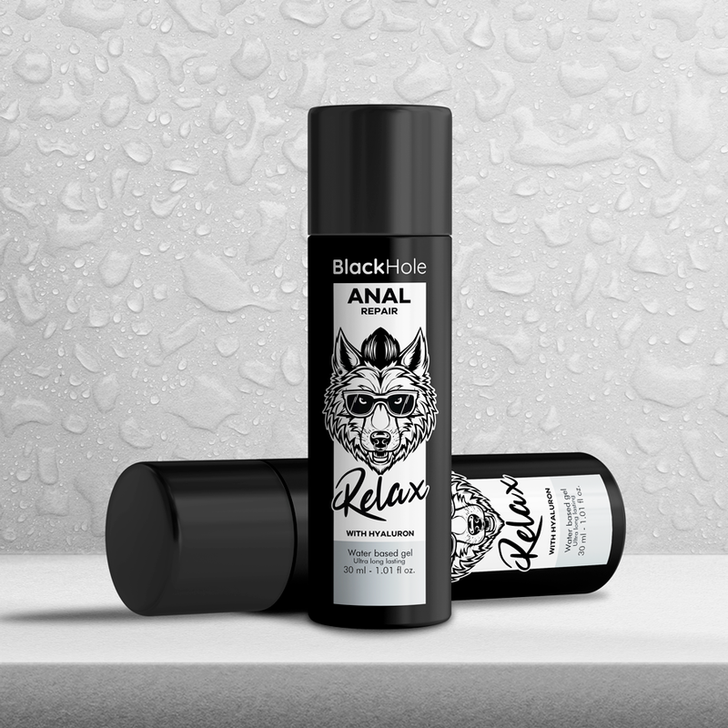 BLACK HOLE ANAL REPAIR BASE AGUA RELAX CON HYALURON 30 ML