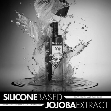 BLACK HOLE ANAL RELAXING CON JOJOBA BASE SILICONA 30 ML