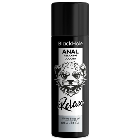 BLACK HOLE ANAL RELAXING CON JOJOBA BASE SILICONA 100 ML