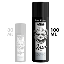 BLACK HOLE ANAL RELAXING CON JOJOBA BASE SILICONA 100 ML 2