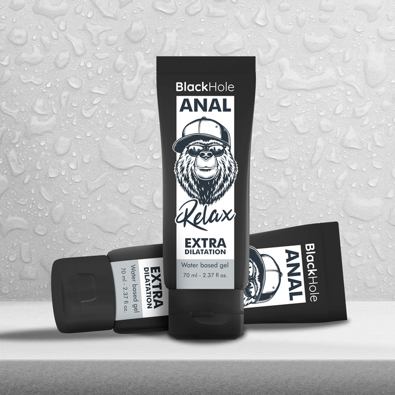 BLACK HOLE GEL BASE AGUA DILATACION ANAL 70 ML