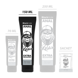 BLACK HOLE GEL BASE AGUA DILATACION ANAL 150 ML 2