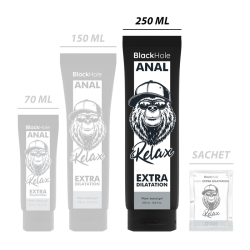 BLACK HOLE GEL BASE AGUA DILATACION ANAL 250 ML 2
