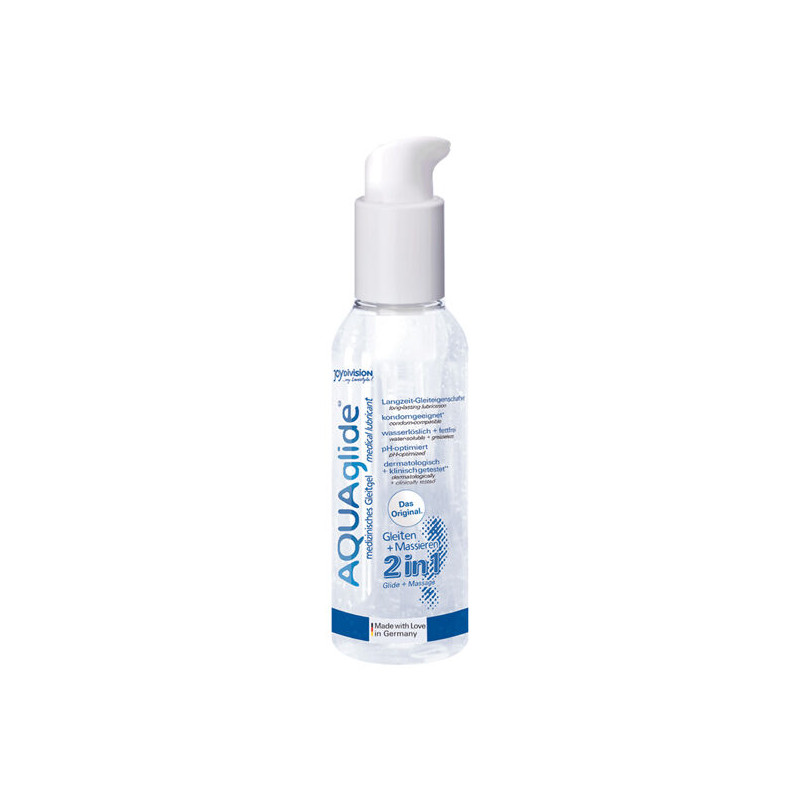 JOYDIVISION AQUAGLIDE 2 EN 1 LUBRICANTE MASAJE 125 ML