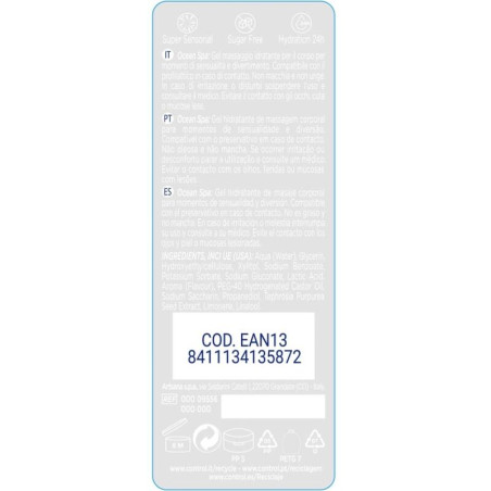 CONTROL 2 EN 1 MASSAGE PLEASURE MEDITERRANEAN SEA 200 ML