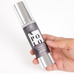 SECRETPLAY APOLO LOCION PIEL DE SEDA PARA HOMBRES 50 ML 2