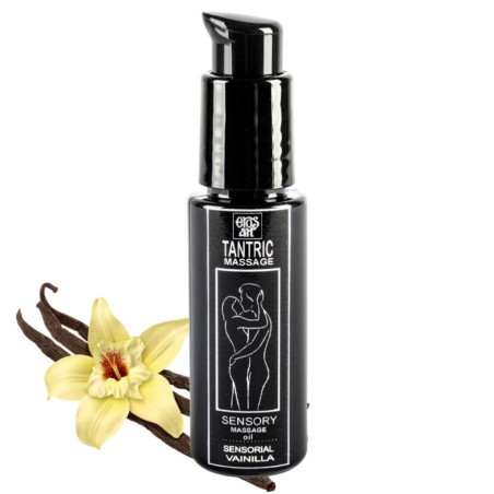 EROS ART ACEITE MASAJE TANTRICO NATURAL Y AFRODISIACO VAINILLA 30 ML