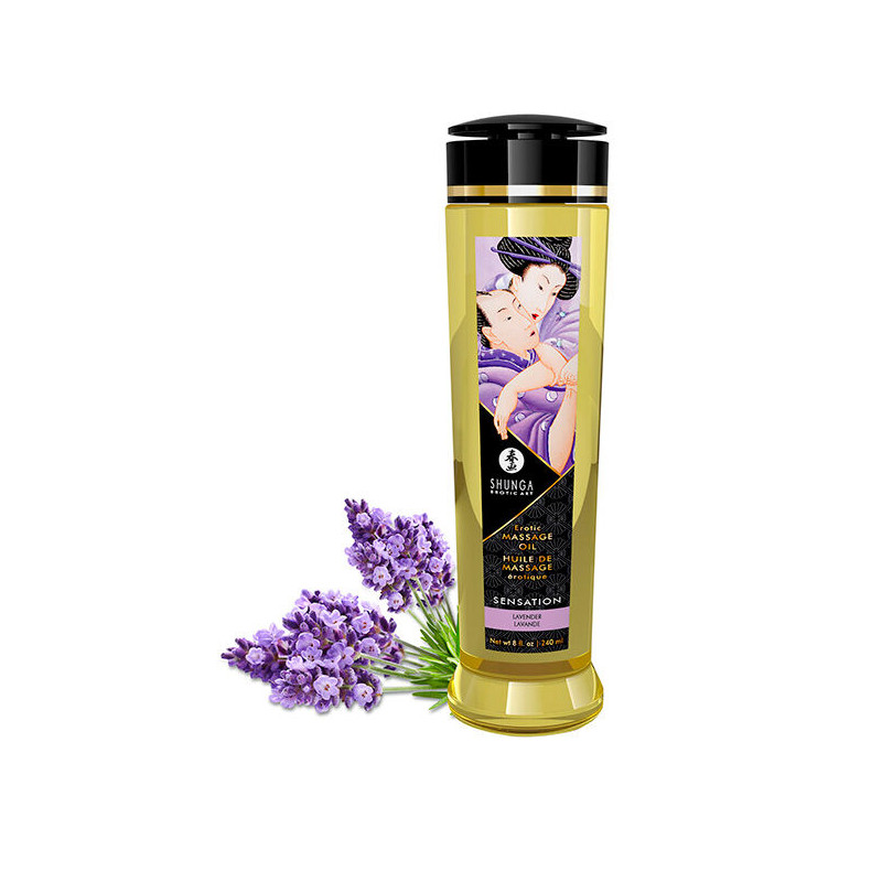 SHUNGA ACEITE DE MASAJE EROTICO SENSACION 240 ML