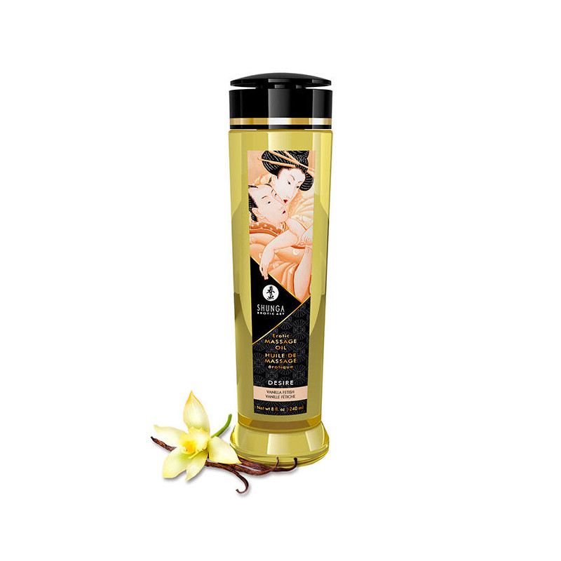 SHUNGA ACEITE DE MASAJE EROTICO DESEO 240 ML