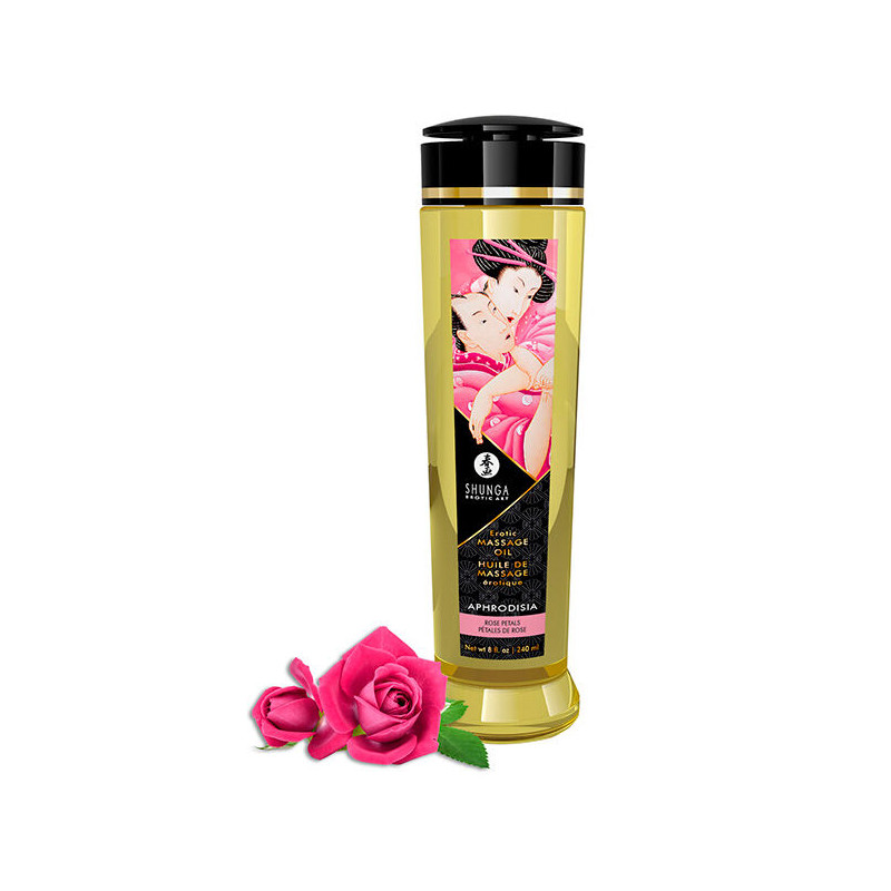 SHUNGA ACEITE DE MASAJE EROTICO APHRODISIA 240 ML