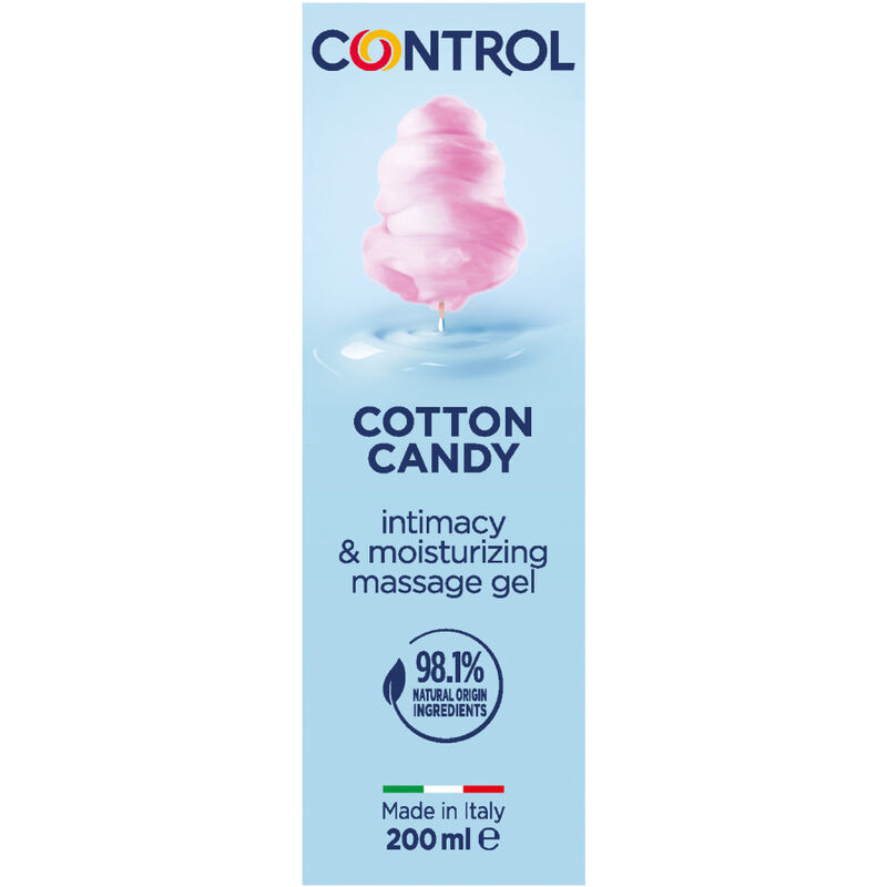 CONTROL MASAJE GEL 3 EN 1 ALGODON DE AZUCAR 200 ML