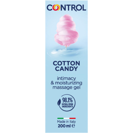 CONTROL MASAJE GEL 3 EN 1 ALGODON DE AZUCAR 200 ML