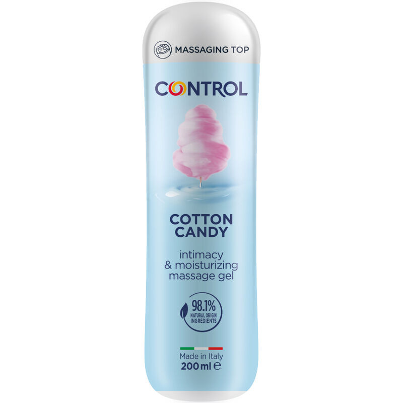 CONTROL MASAJE GEL 3 EN 1 ALGODON DE AZUCAR 200 ML