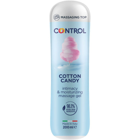 CONTROL MASAJE GEL 3 EN 1 ALGODON DE AZUCAR 200 ML