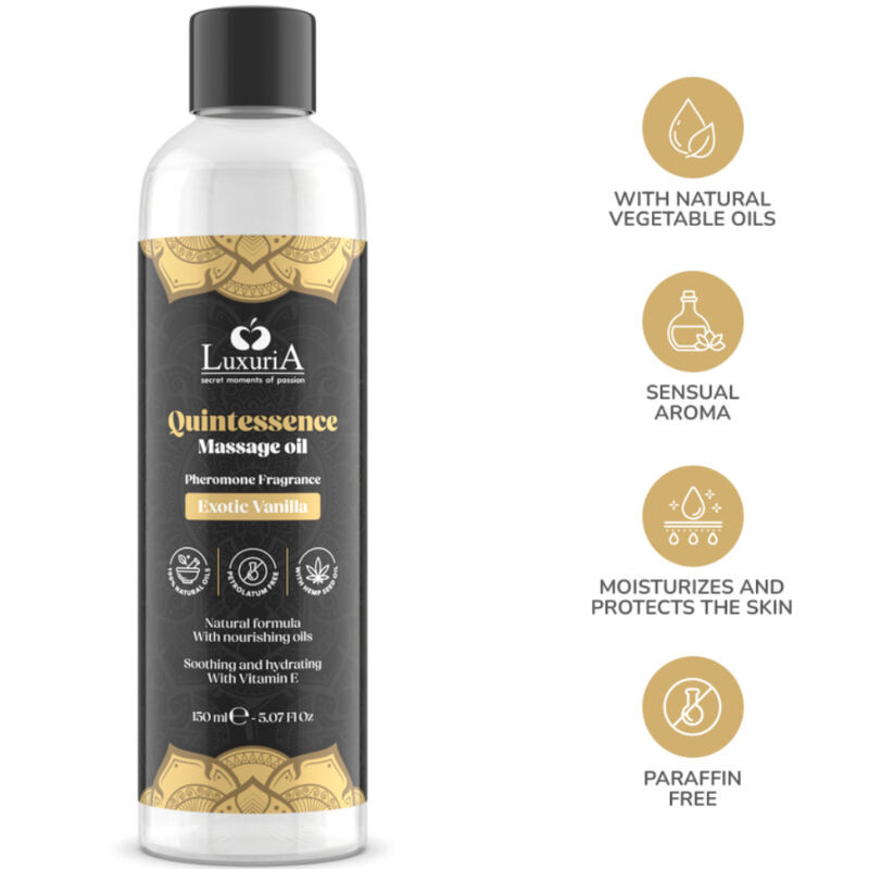 INTIMATELINE LUXURIA ACEITE DE MASAJES VAINILLA EXOTICA 150 ML
