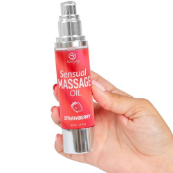 SECRETPLAY ACEITE DE MASAJE FRESA 2