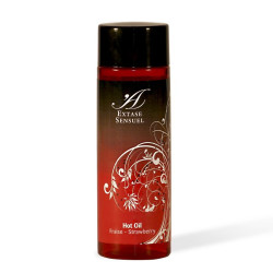 EXTASE SENSUAL ACEITE ESTIMULANTE CALOR FRESA 100 ML 2