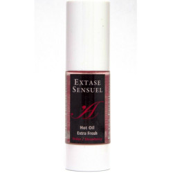EXTASE SENSUAL ACEITE MASAJE EFECTO EXTRA FRESH FRESA 30 ML 2