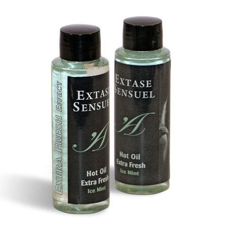 EXTASE SENSUAL ACEITE MASAJE EFECTO EXTRA FRESH HIELO 100 ML