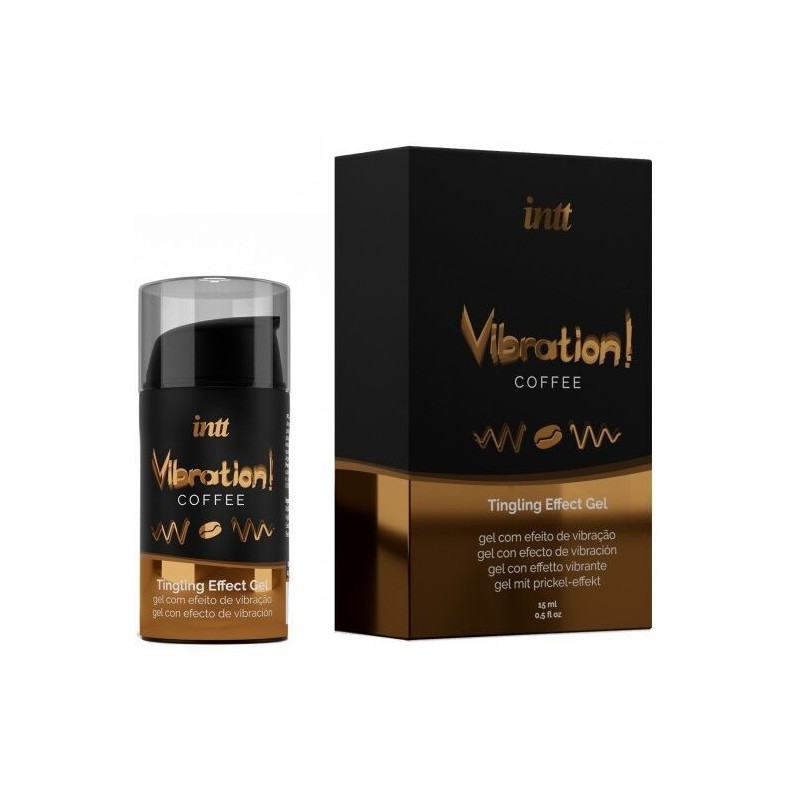 INTT MASSAGE ORAL SEX GEL DE MASAJE SABOR A CAFE EFECTO CALOR