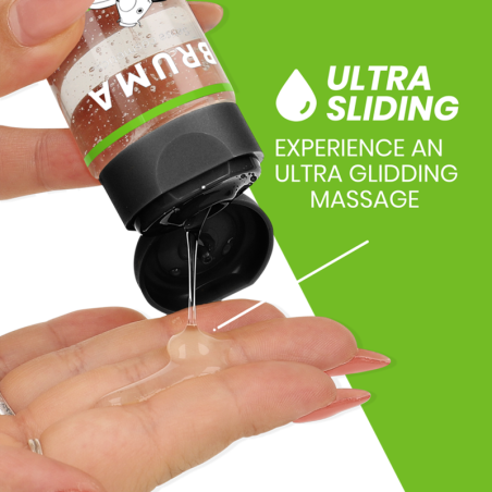 BRUMA ACEITE DE MASAJE PREMIUM EFECTO CALOR SABOR SANDIA 3 EN 1 100 ML