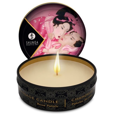 SHUNGA MINI CARESS BY CANDLELIGHT DISPLAY VELAS MASAJE 24 UDS