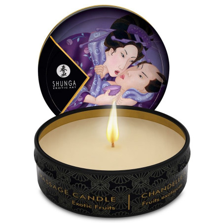 SHUNGA MINI CARESS BY CANDLELIGHT DISPLAY VELAS MASAJE 24 UDS