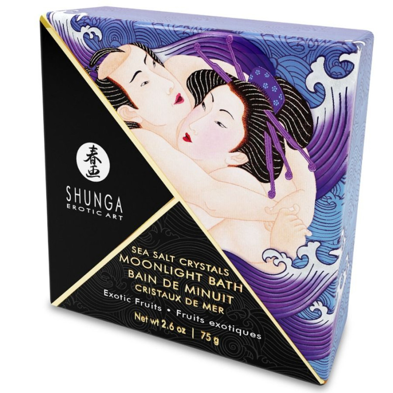 SHUNGA SALES DE BANO AROMATIZADAS EXOTIC PURPLE 75 GR