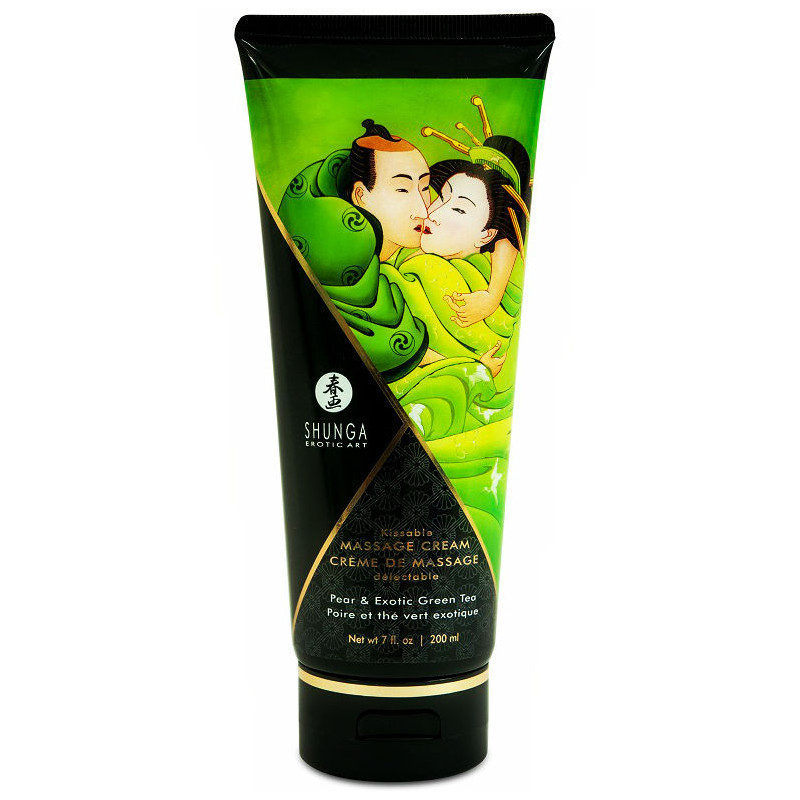 SHUNGA CREMA MASAJE PERA TE VERDE 200 ML