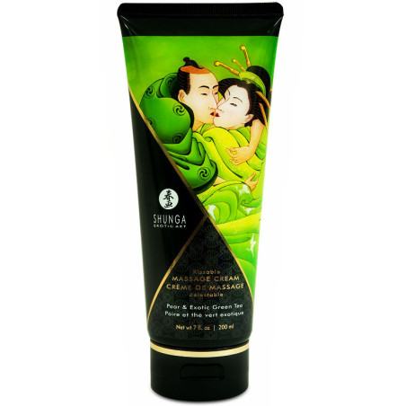 SHUNGA CREMA MASAJE PERA TE VERDE 200 ML
