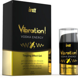 INTT POTENTE ESTIMULANTE INTIMO GEL VIBRADOR LIQUIDO VODKA 15ML 2