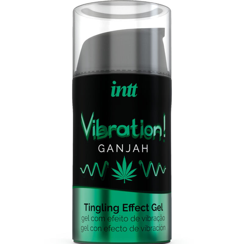 INTT POTENTE ESTIMULANTE INTIMO GEL VIBRADOR LIQUIDO CANNABIS 15ML