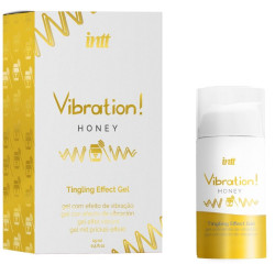 INTT POTENTE ESTIMULANTE INTIMO GEL VIBRADOR LIQUIDO MIEL 15 ML 2