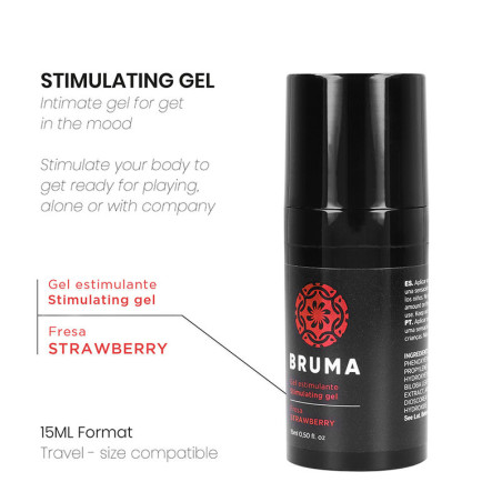 BRUMA ONAGRA ORGASM GEL SABOR FRESA